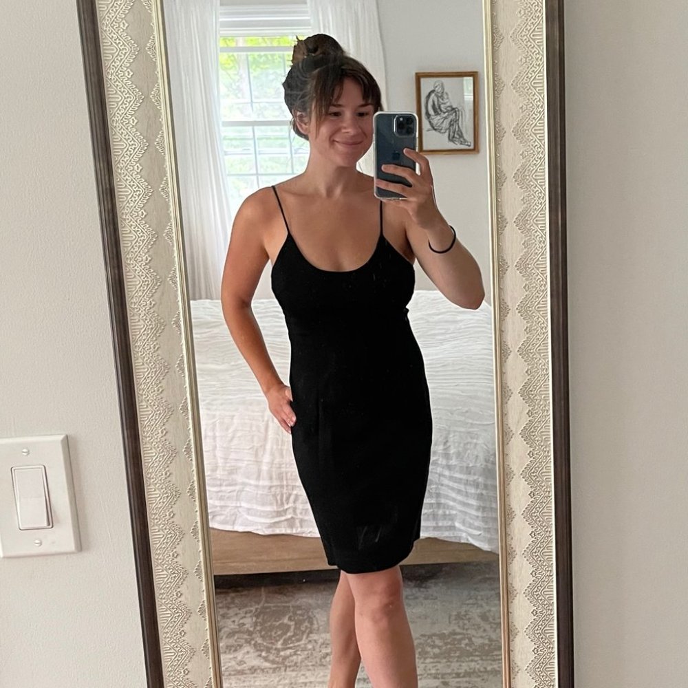 Nicole Miller Black Cocktail Dress - sz 8